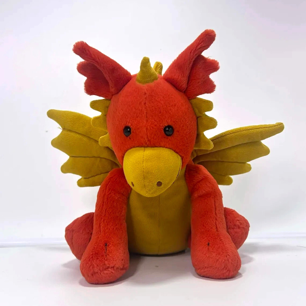 Jellycat Darvin Dragon RETIRED RARE Excellent condition
